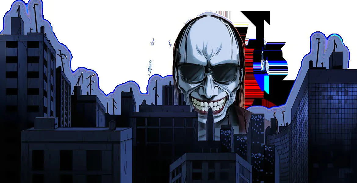 Official Carrion City artwork for The Skin Stapler.